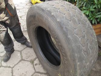 Opona używana 385/65R22,5 Hankook SMART WORK TM15