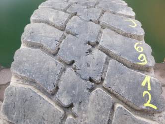 Opona używana 315/80R22,5 Apollo BIEŻNIKOWANA